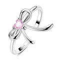 Bow & Heart Ring