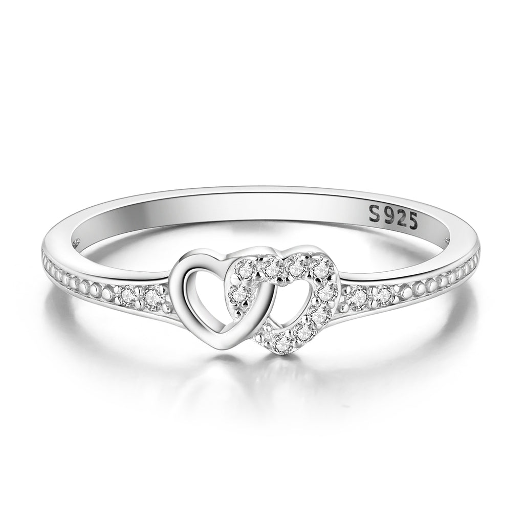 Double Heart Ring