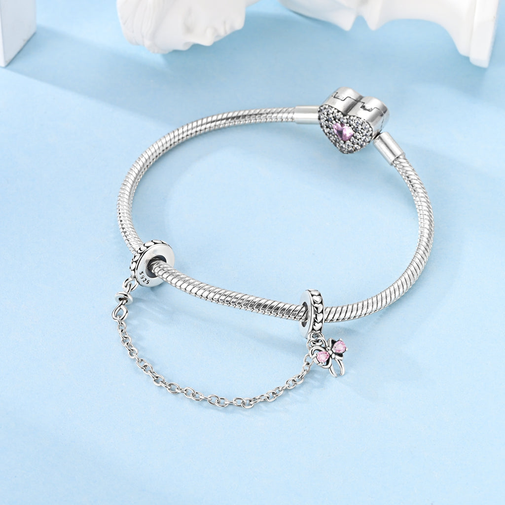 Bow Safety Chain Charm