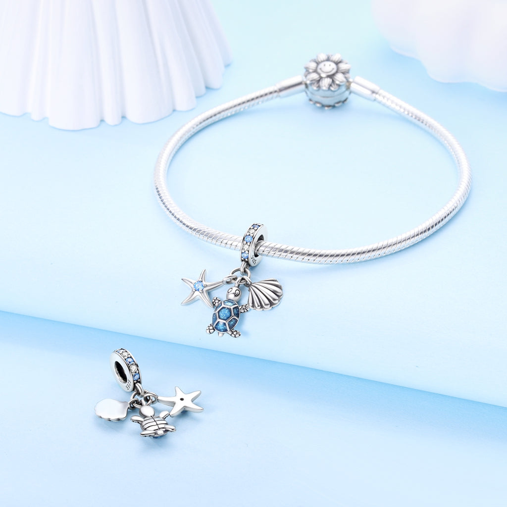 Ocean Trio Charm