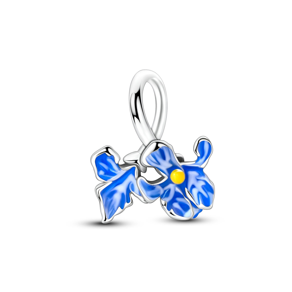 Blue Flower Charm