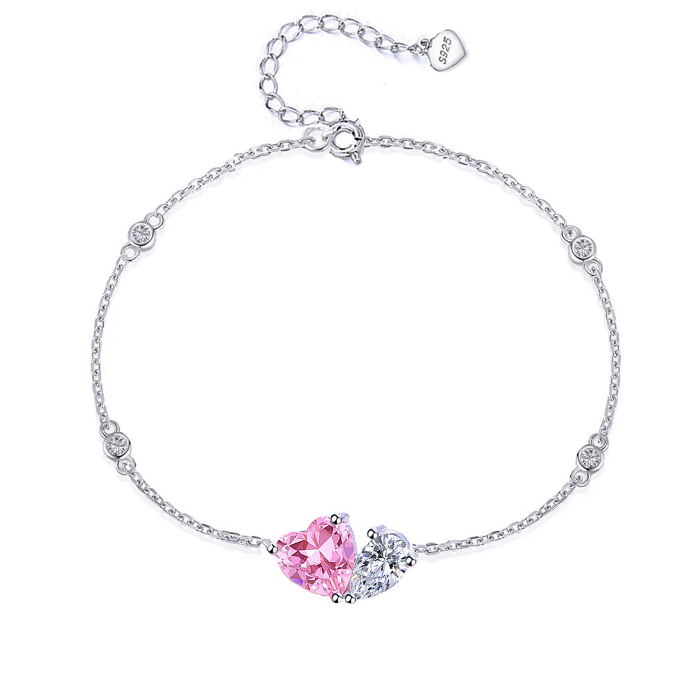 Two Hearts Bracelet