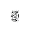 Szív clipper charm