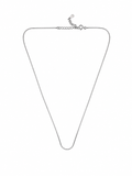 Snake Chain Silver Necklace