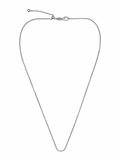 Foxtail Chain Silver Necklace