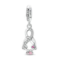Infinity Heart Charm