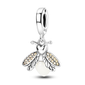 Bee & Pearl Dangle Charm